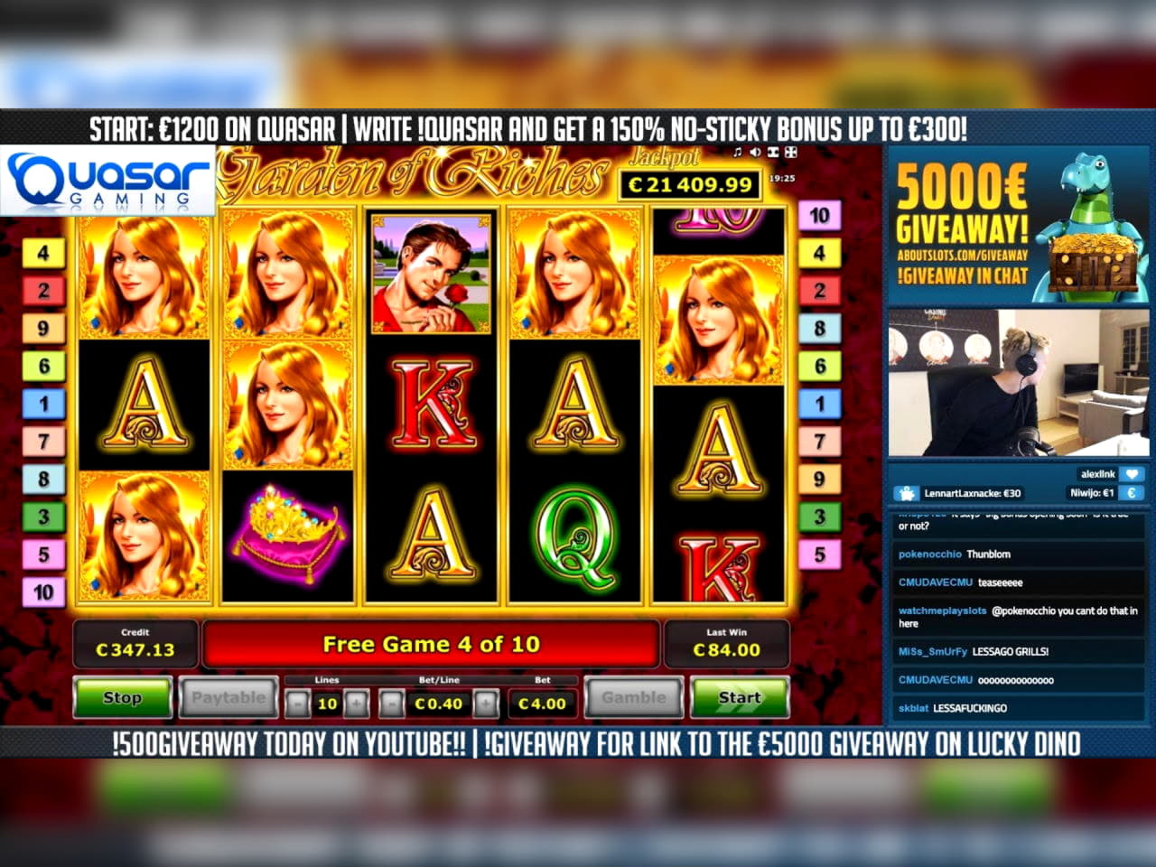 EUR 475 Jeton de casino GRATUIT au Casino Cruise